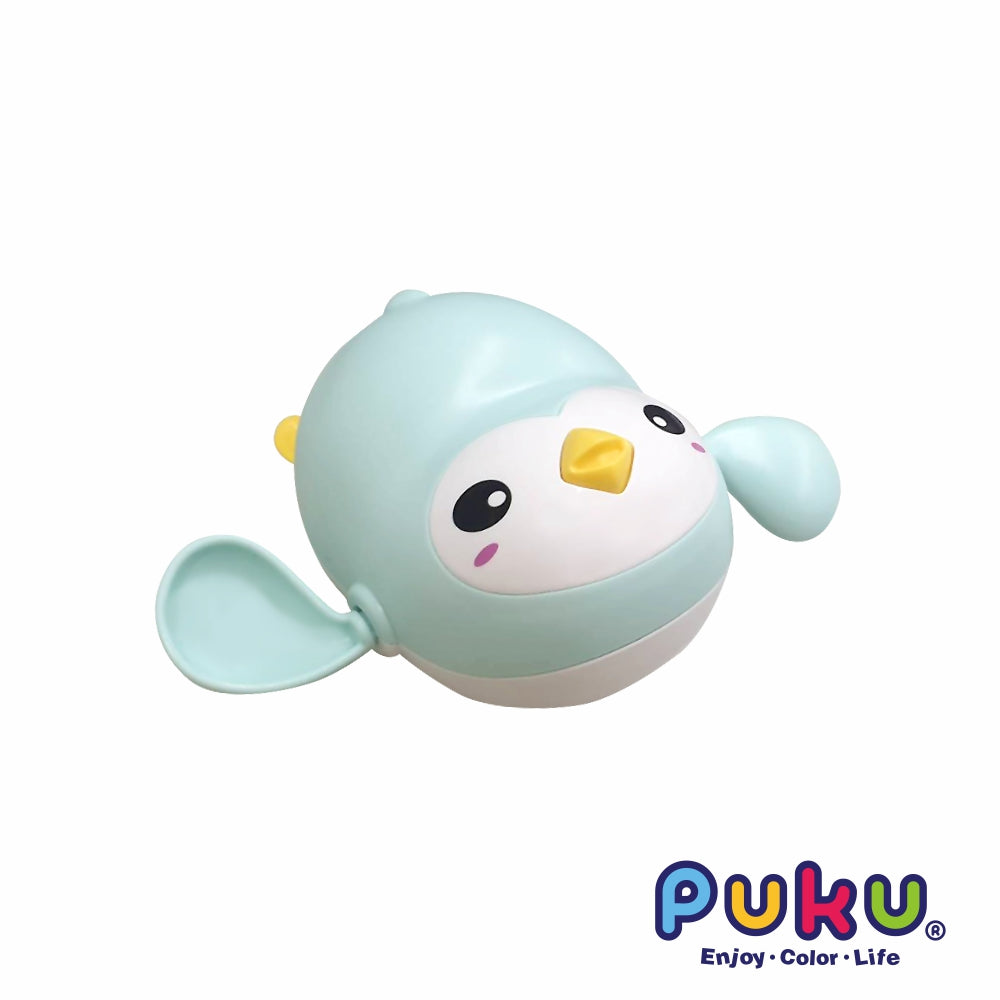 PUKU Penguin Bath Toy (Blue/Pink/Green)