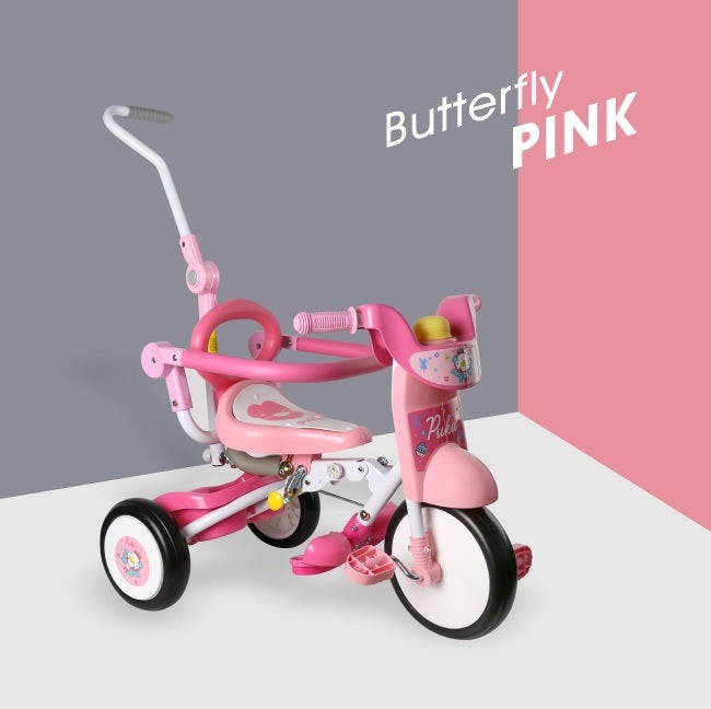 PUKU Mini Foldable Bike (Racing /Sweet Pink)