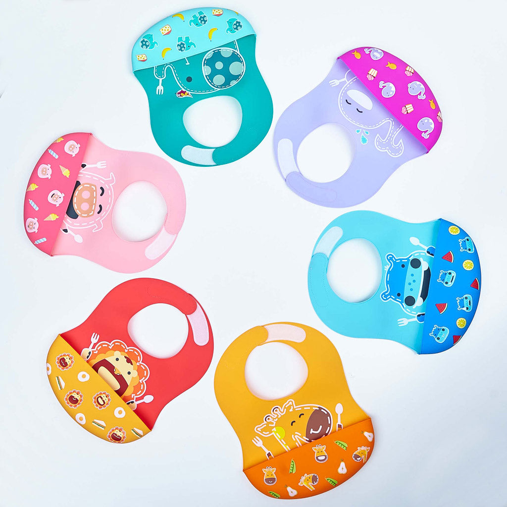 Marcus & Marcus Wide Coverage Silicone Bib