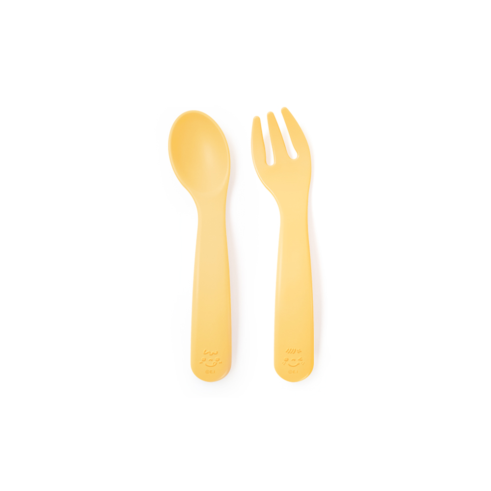 Mother's Corn Self Training Spoon & Fork Set - New 2022