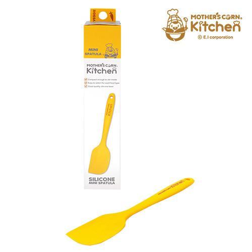 Mother's Corn Silicone Mini Spatula Yellow | Little Baby.