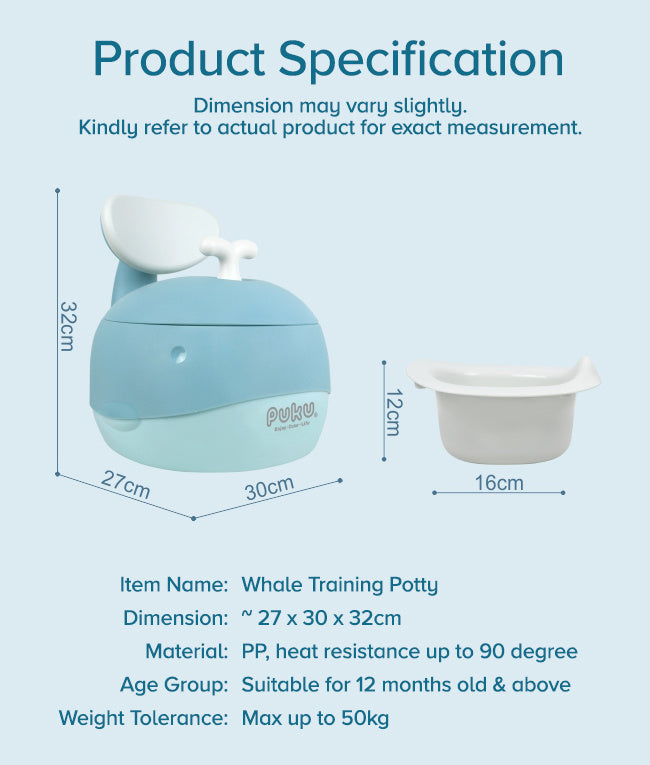 Puku Whale Training Potty