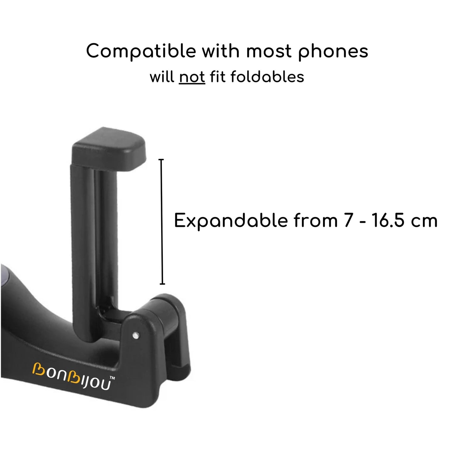 Bonbijou Multifunctional Car Hook With Mobile Phone Holder