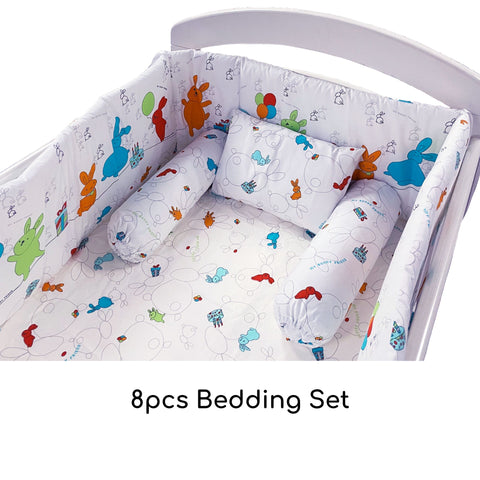 My Bunny Friend 8pcs Bedding Set (Bunny Party)