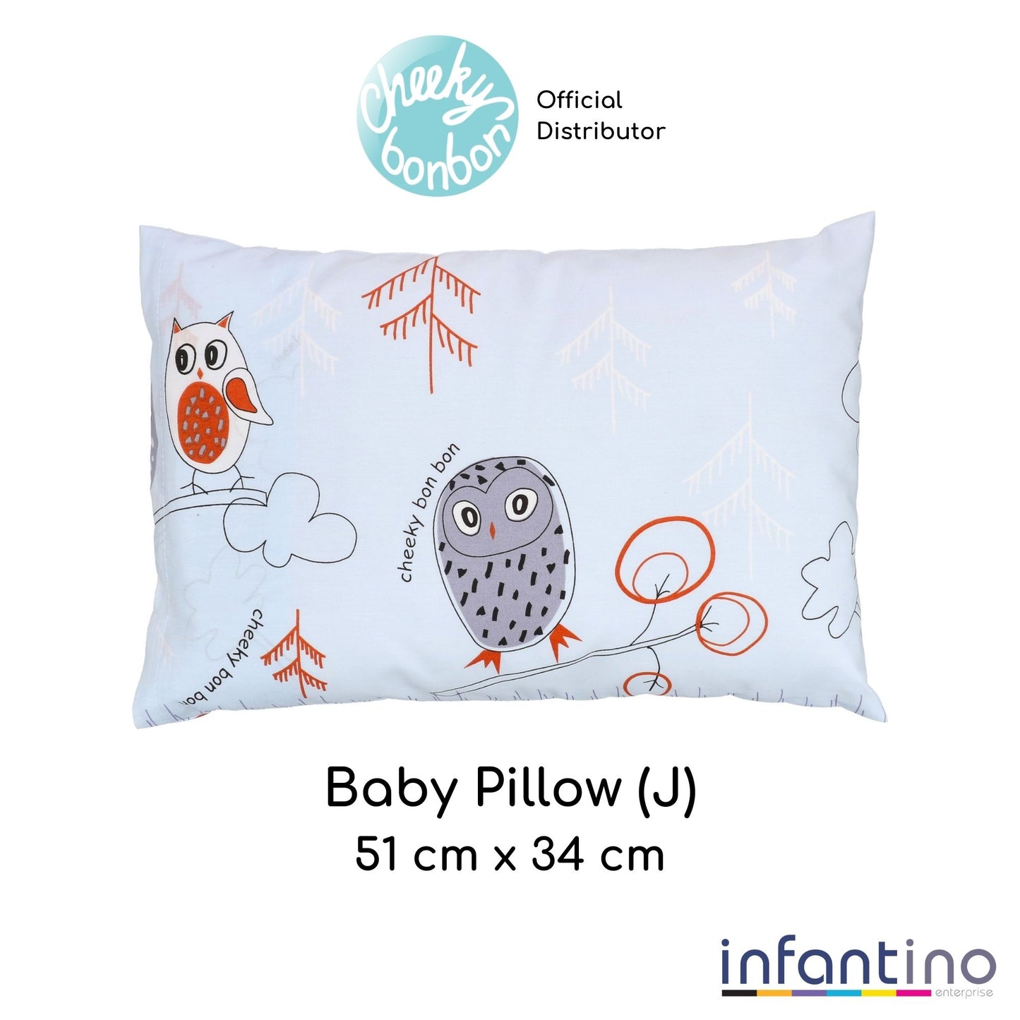 Cheeky Bon Bon Baby Pillow - J