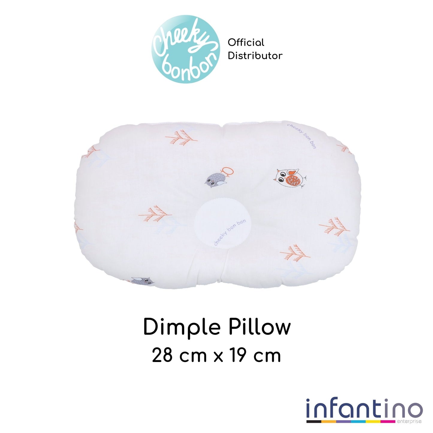 Cheeky Bon Bon Baby Dimple Pillow