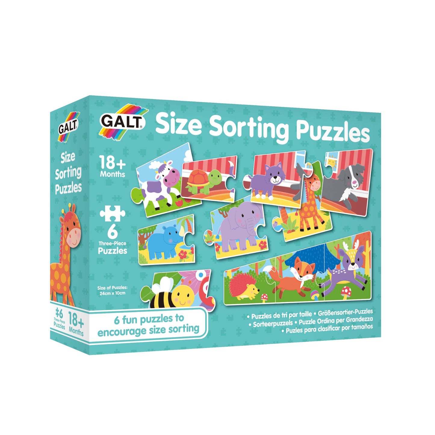 Galt Size Sorting Puzzles