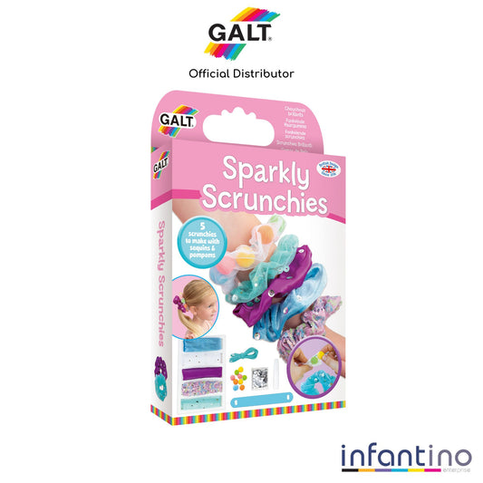 Galt Sparkly Scrunchies