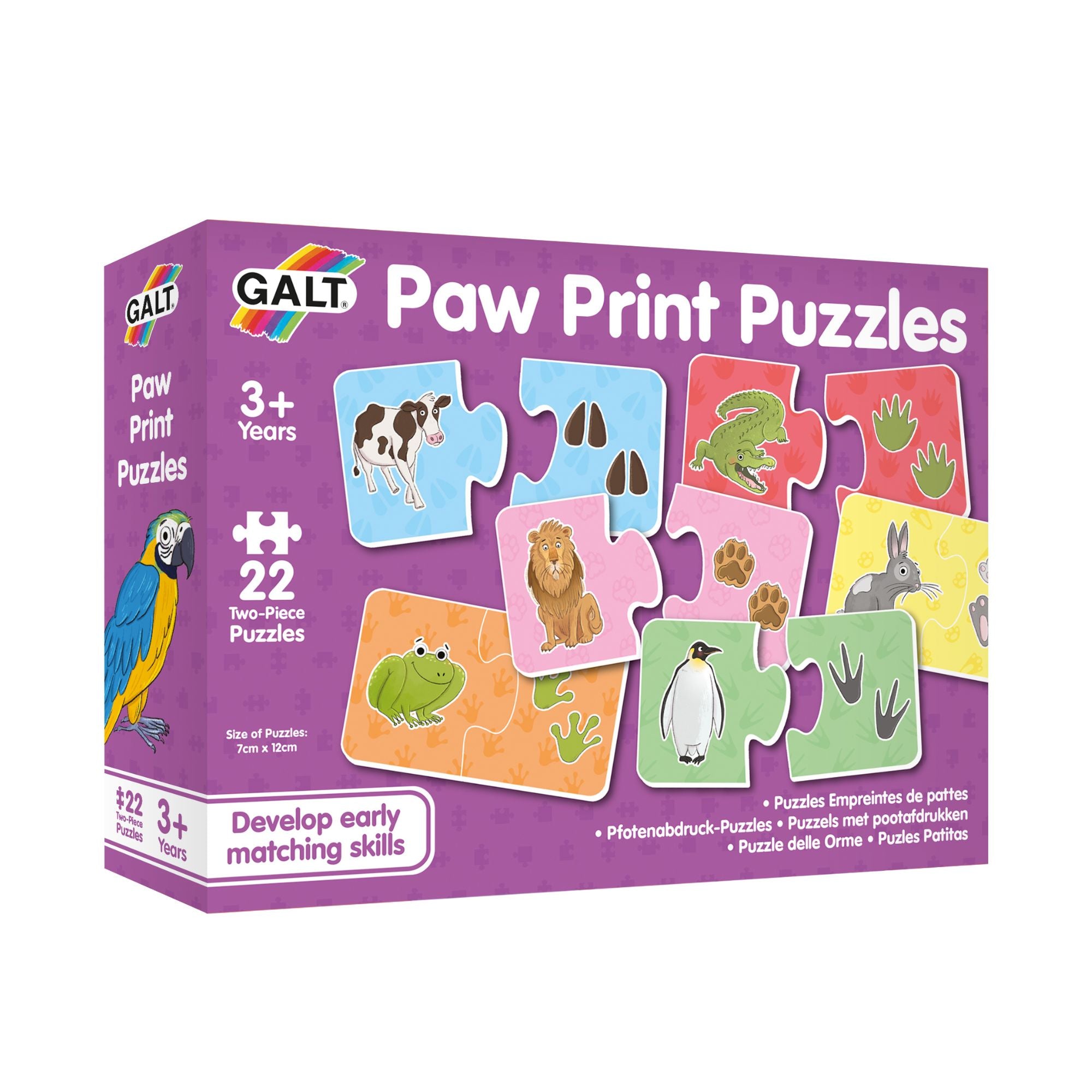 Galt Paw Print Puzzles – Infantino