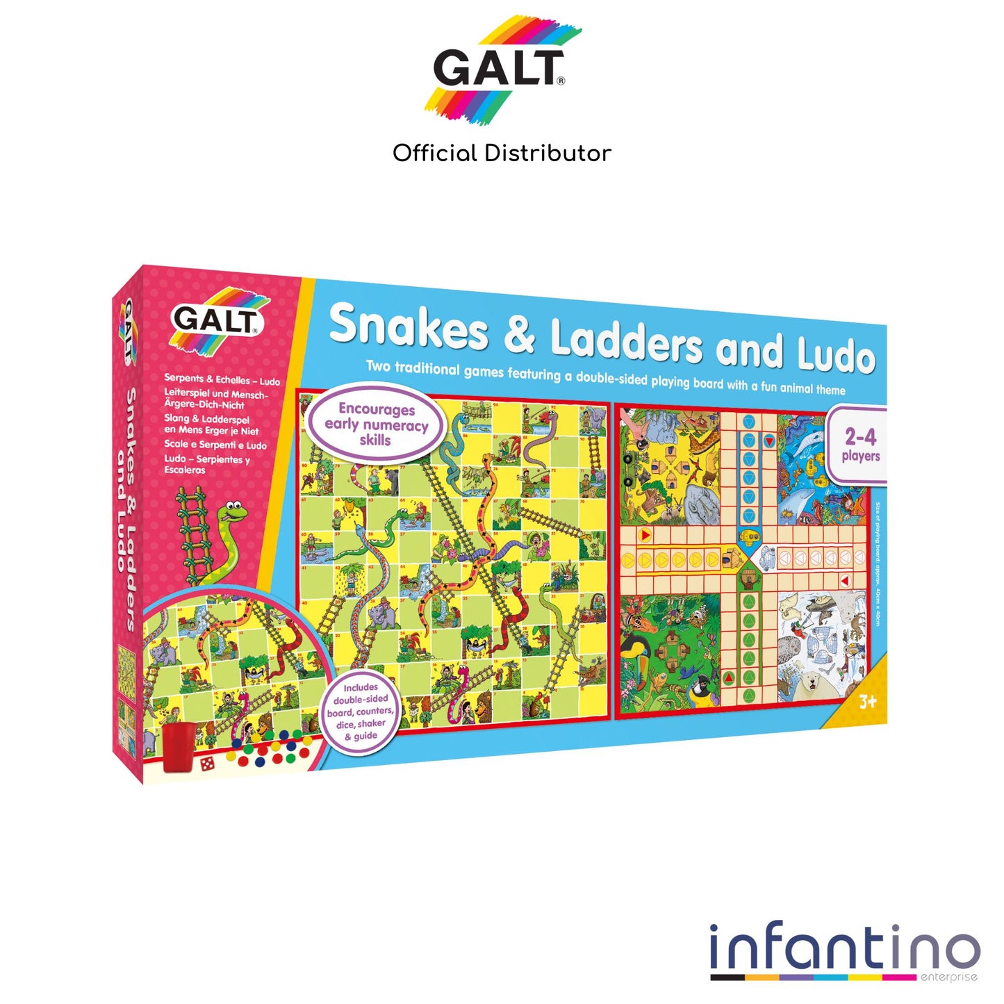 Galt Snakes & Ladders and Ludo