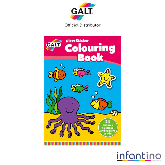 Galt First Sticker Colouring Book