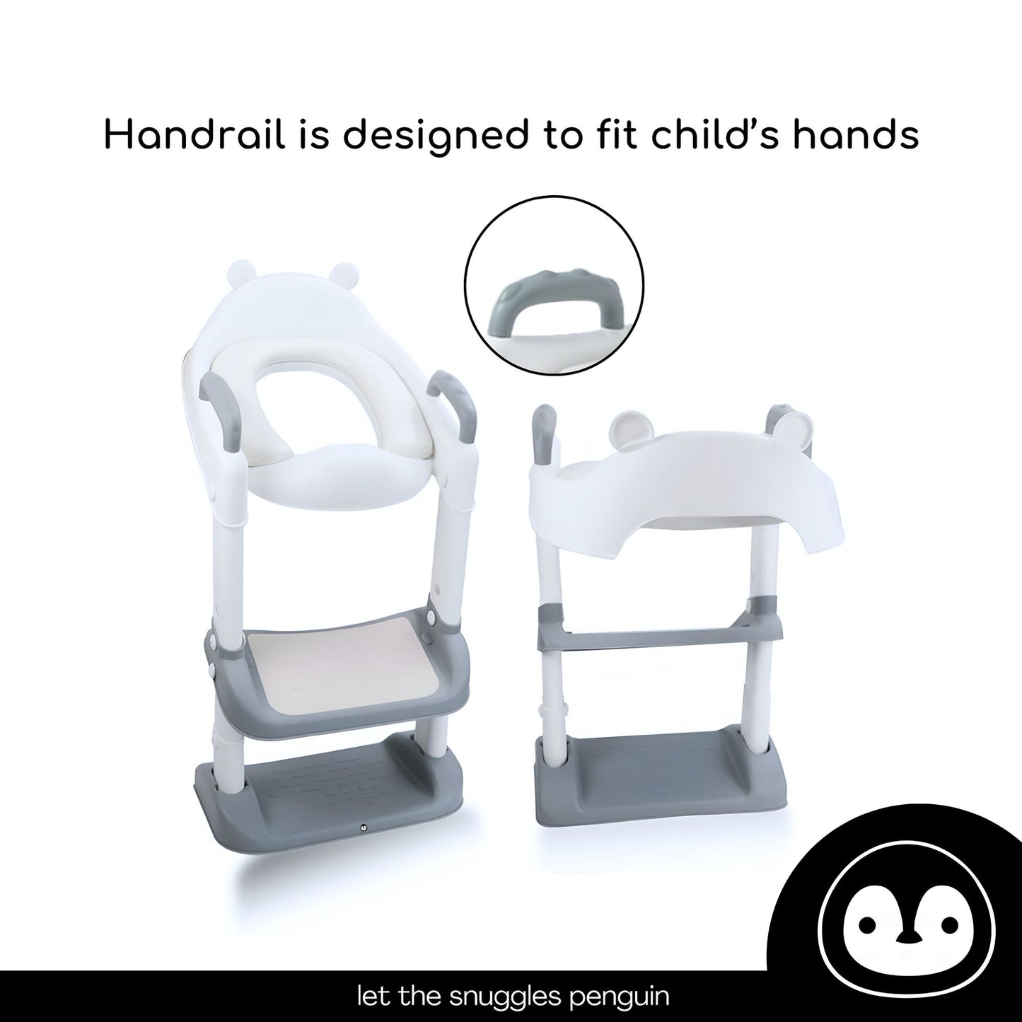 Little Minutes Training Potty Seat With Foldable Step Ladder