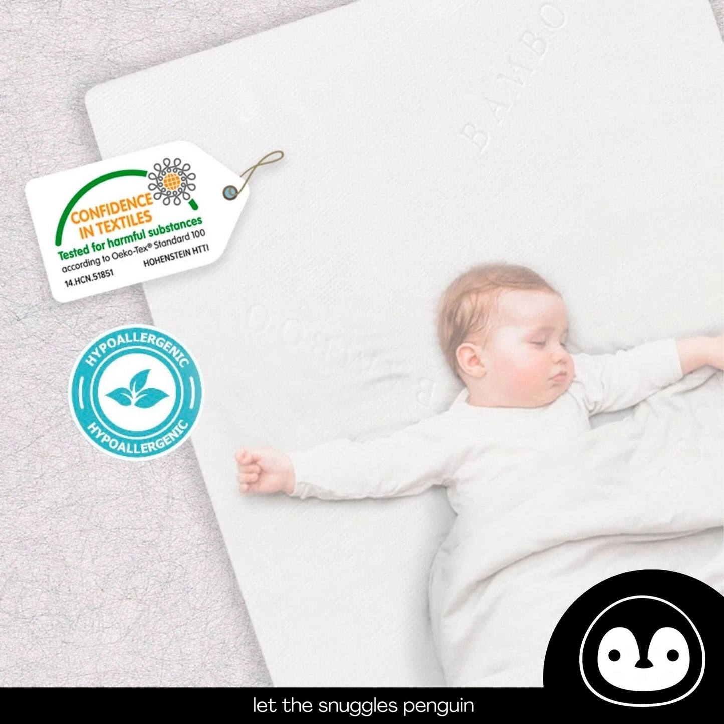 Little Minutes Anti Dust Mite High Density Foam Mattress