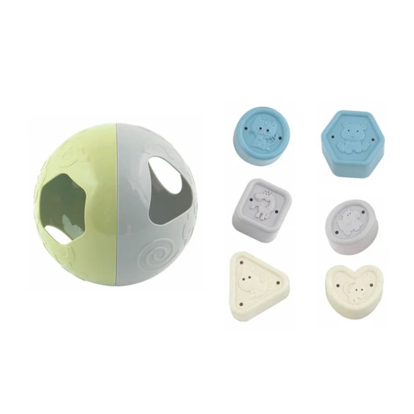 Maya & Friends Animal Shape Sorter Ball (Assorted Colours)