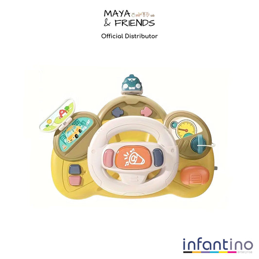 Maya & Friends Baby First Driving Simulator Toy