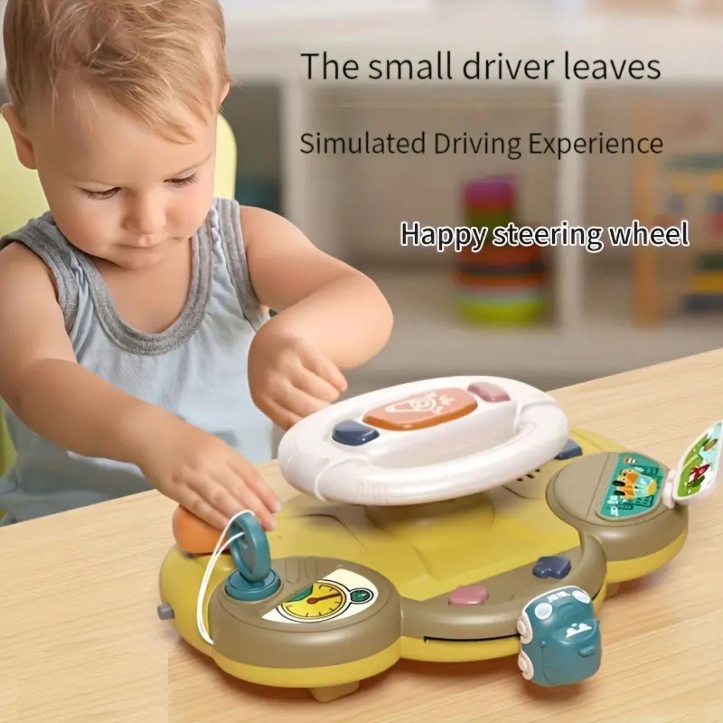 Maya & Friends Baby First Driving Simulator Toy