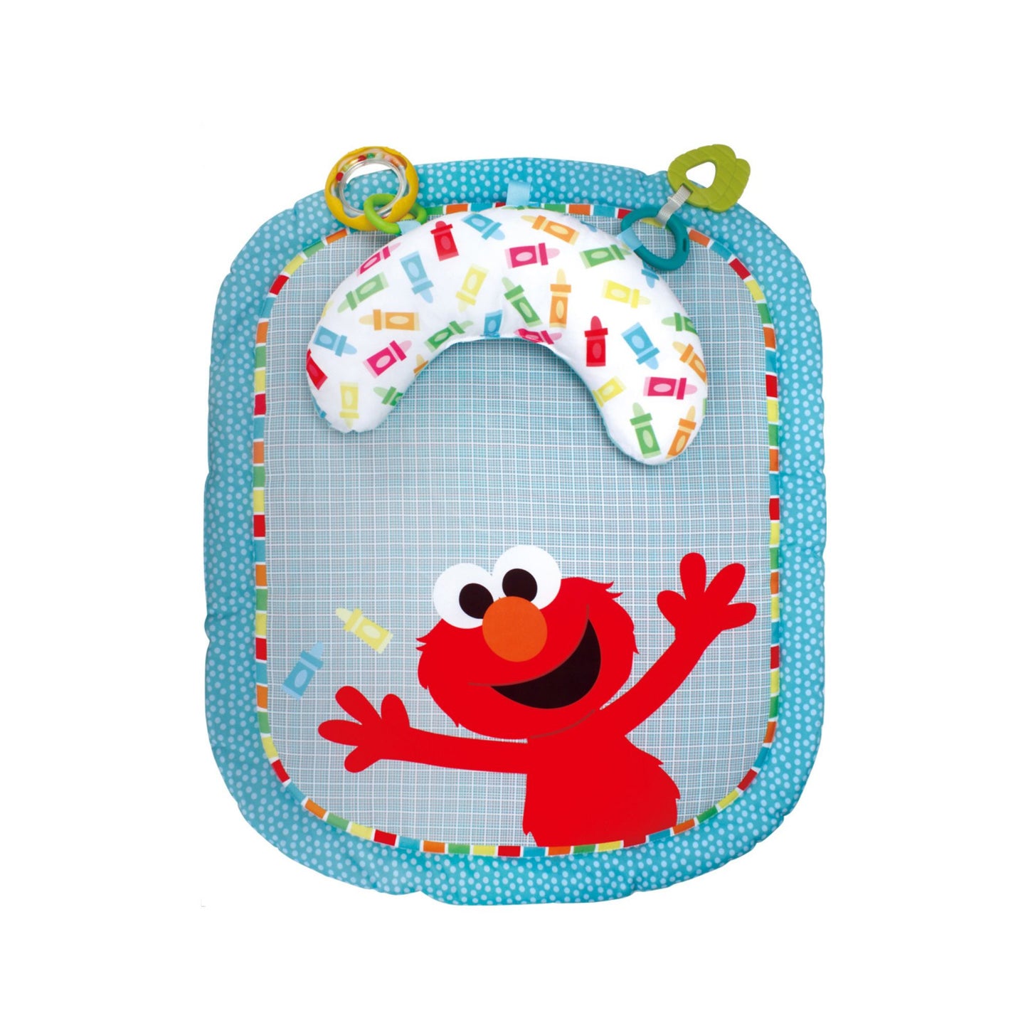 Maya & Friends Baby Tummy Time Prop Mat