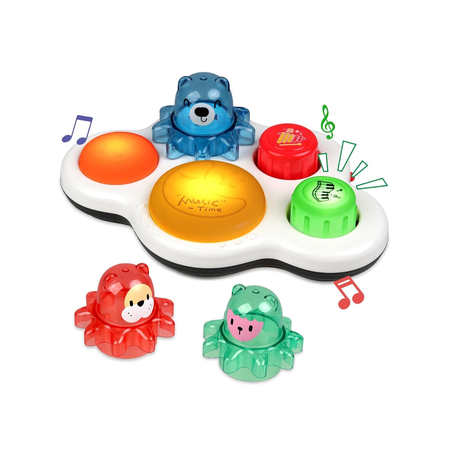 Maya & Friends Baby Musical Light Up Drum Set