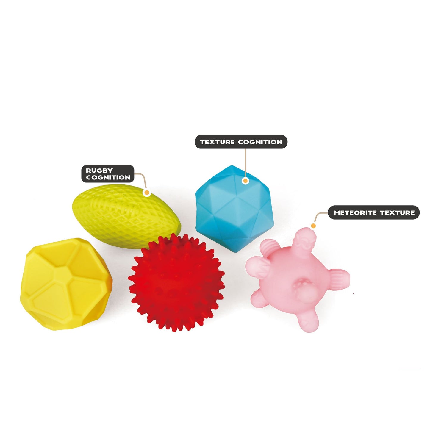 Maya & Friends Baby Textured Sensory Ball Set