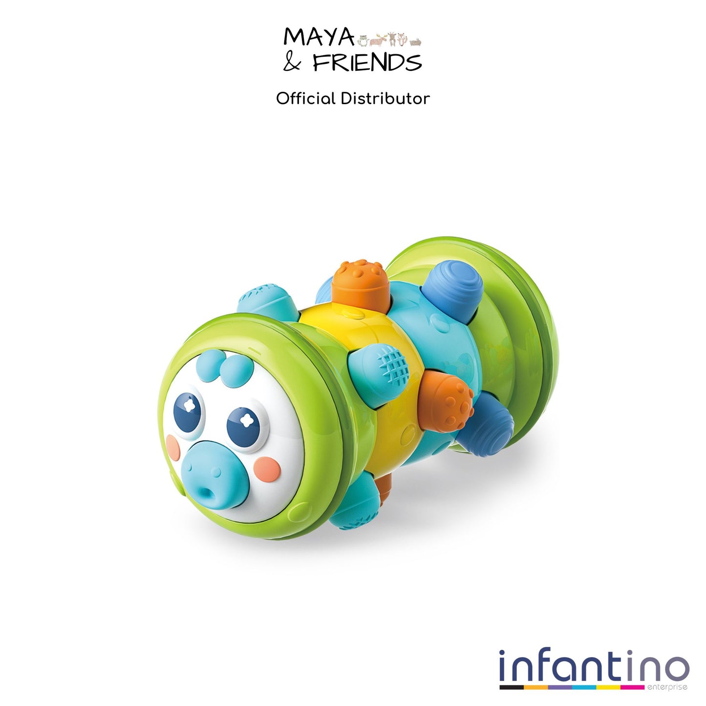 Maya & Friends Caterpillar Roller Toy