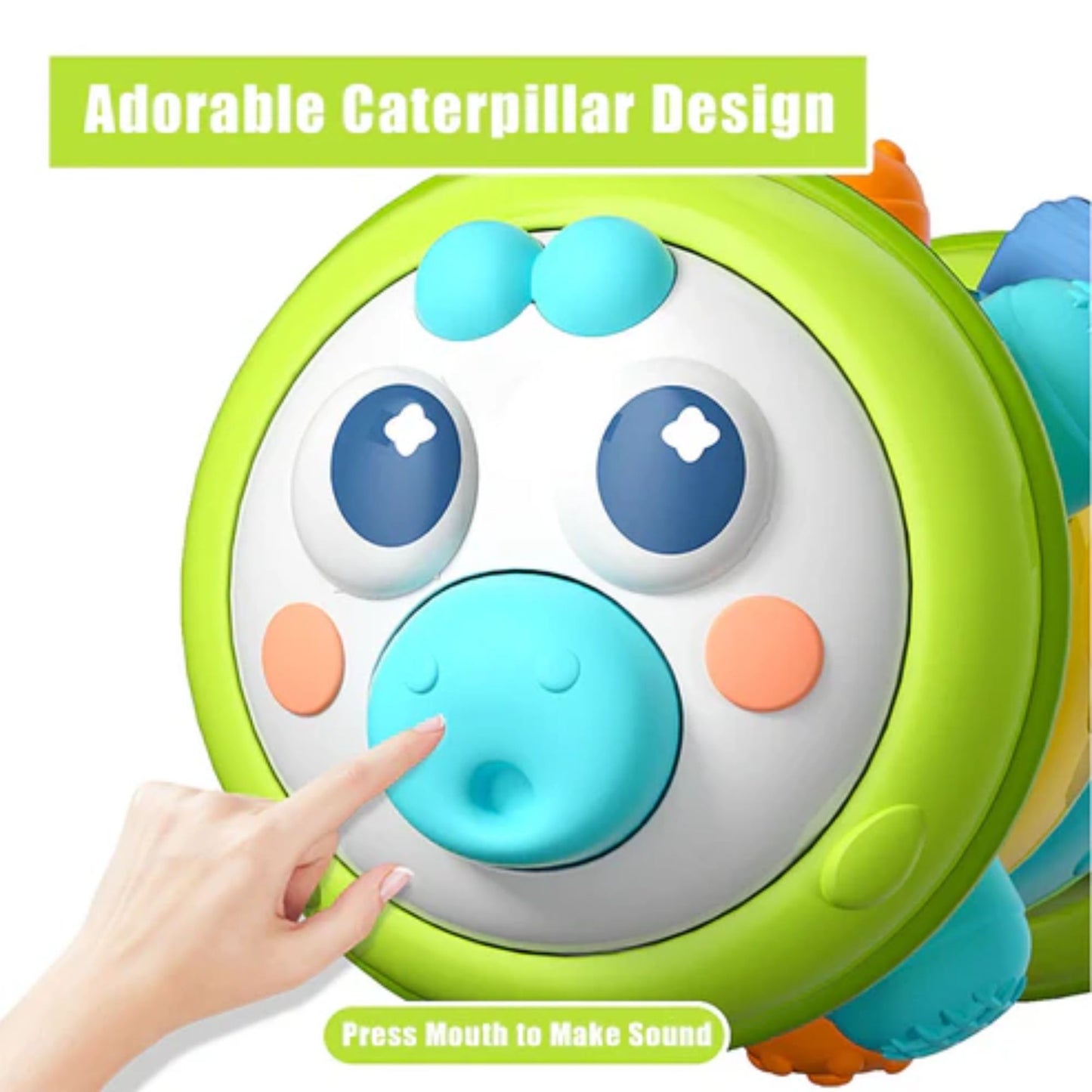 Maya & Friends Caterpillar Roller Toy