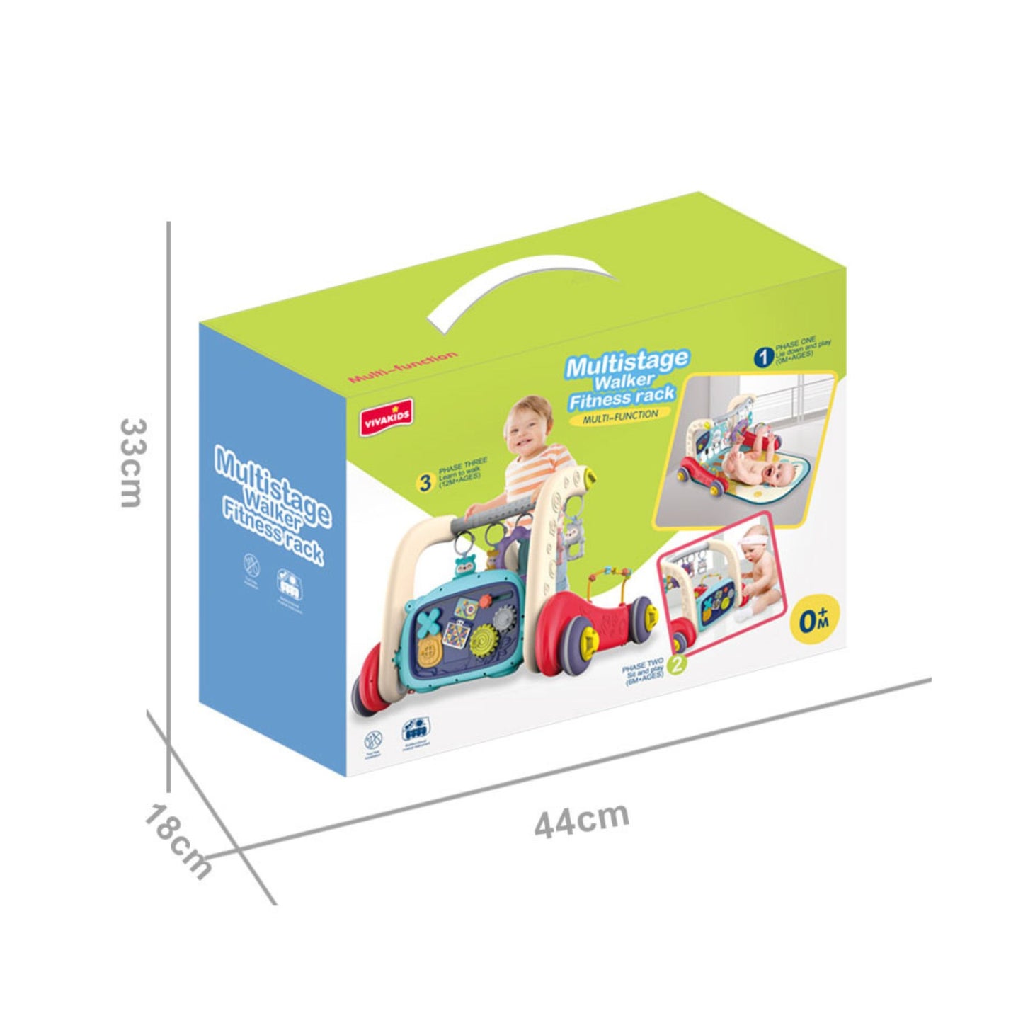 Maya & Friends Multistage Walker Fitness Rack