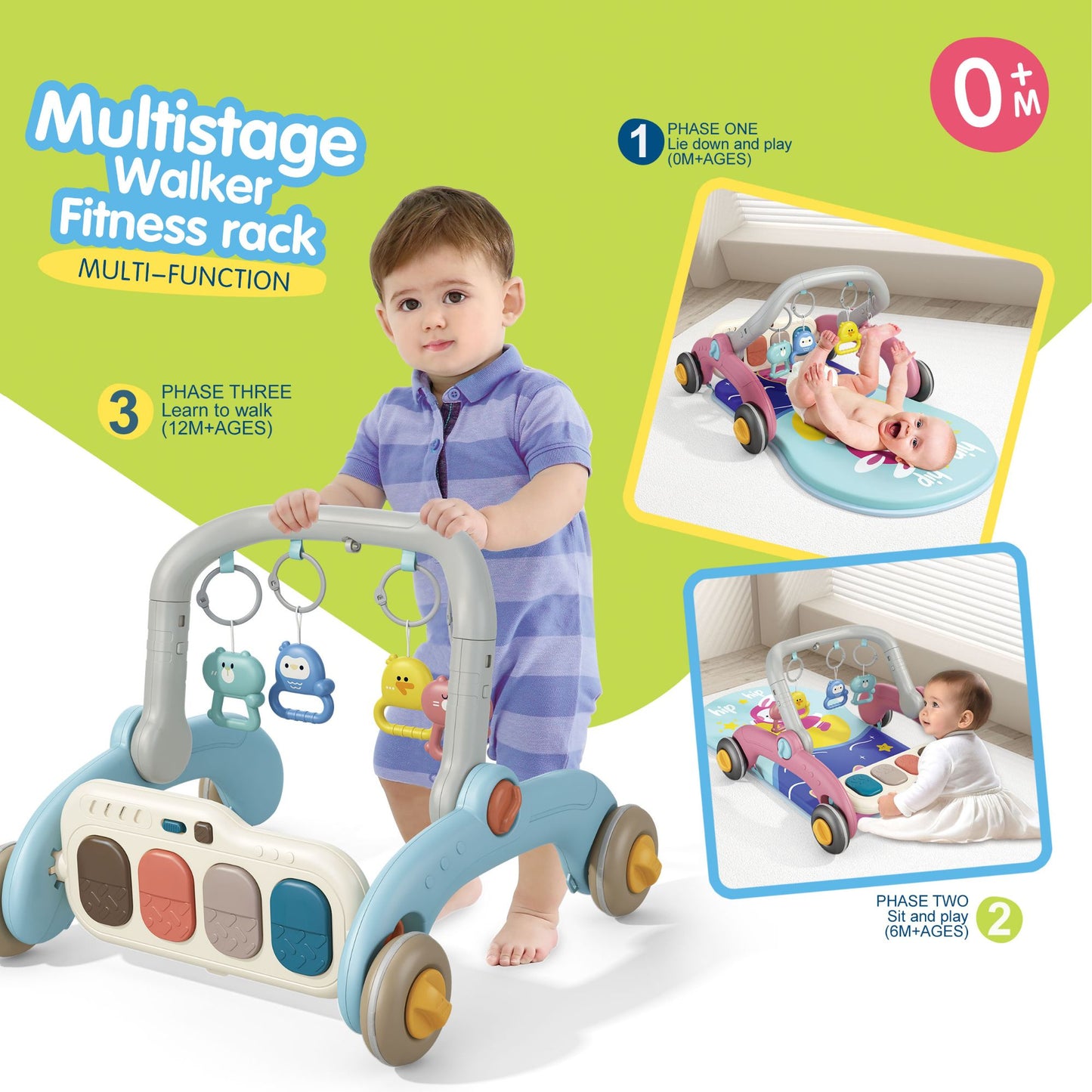Maya & Friends Multistage Walker Fitness Rack