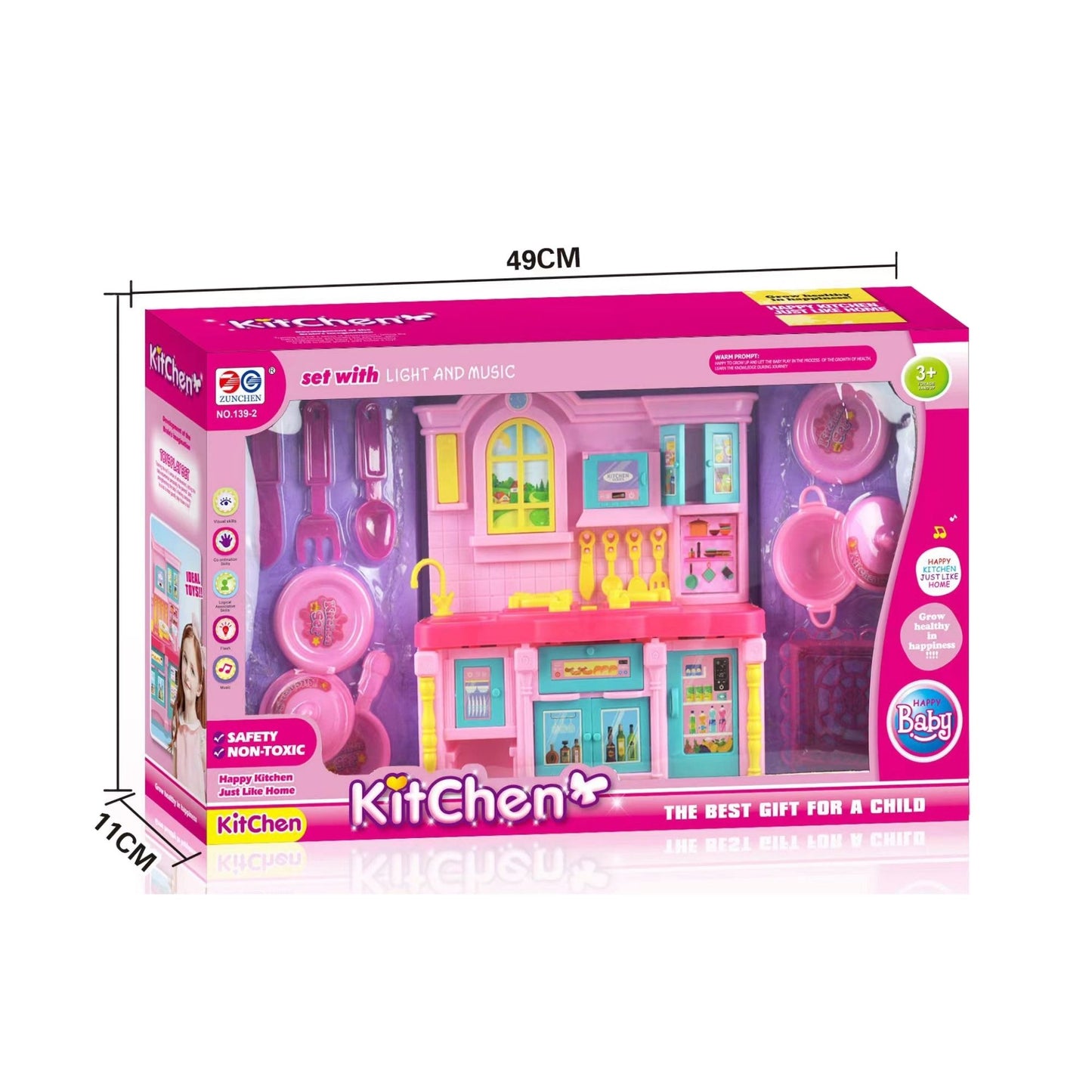 Maya & Friends Kitchen Play Set With Light And Music