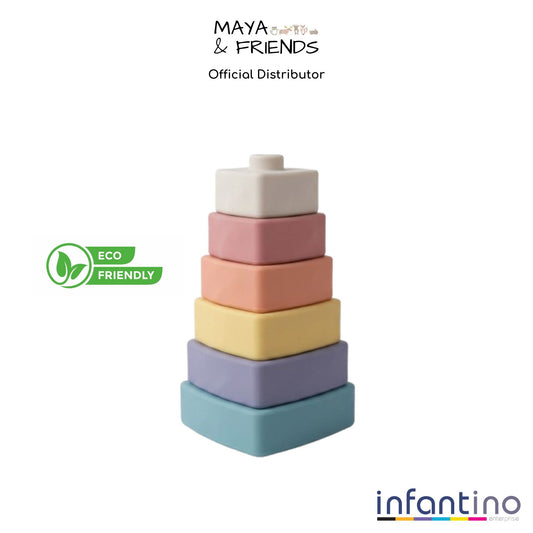 Maya & Friends Bio Silicone Soft Triangle Stacker
