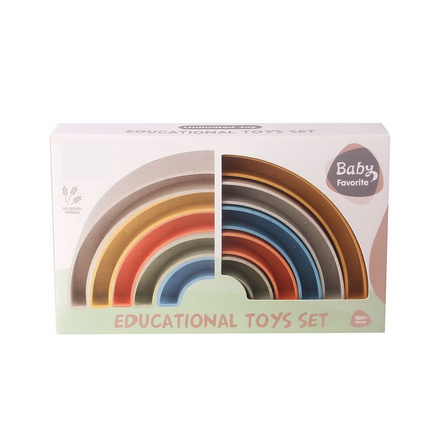 Maya & Friends Bio Rainbow Stacker
