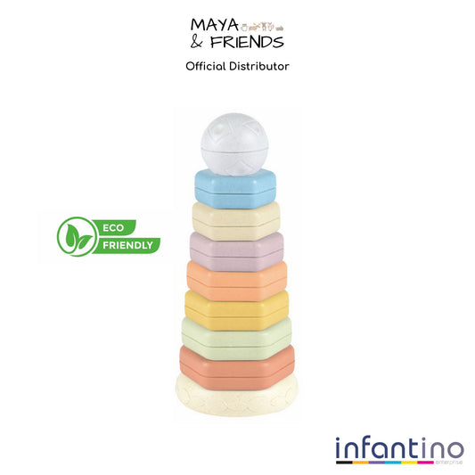 Maya & Friends Bio Hexagonal Stacking Rings