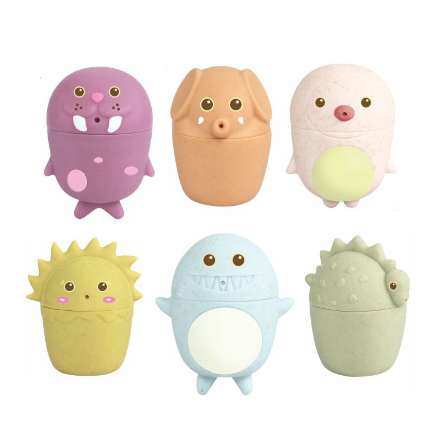 Maya & Friends Bio 6pcs Bath Squirts