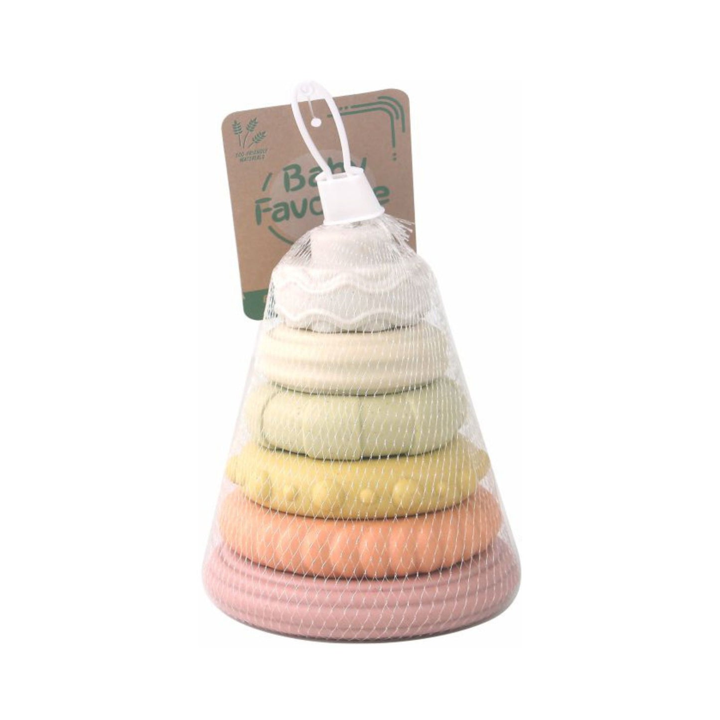 Maya & Friends Bio 6pcs Stacking Ring Set