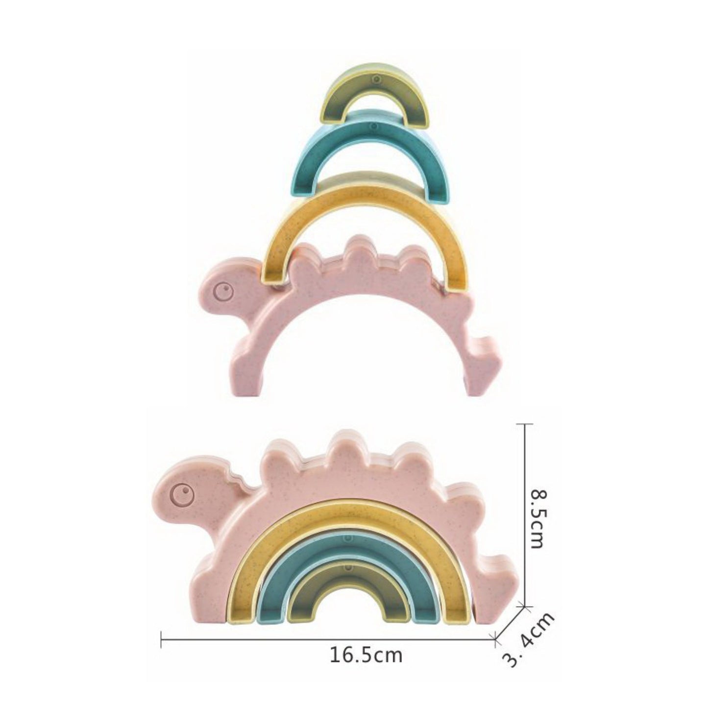 Maya & Friends Bio Dinosaur Stacker (Assorted Colours)