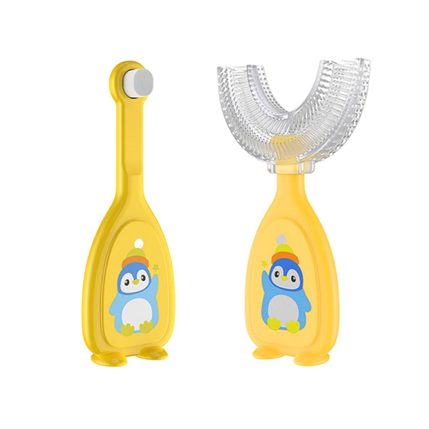 Maya & Friends Infant Toothbrush Set (U-Shaped & Ultra Soft Bristle) With Case