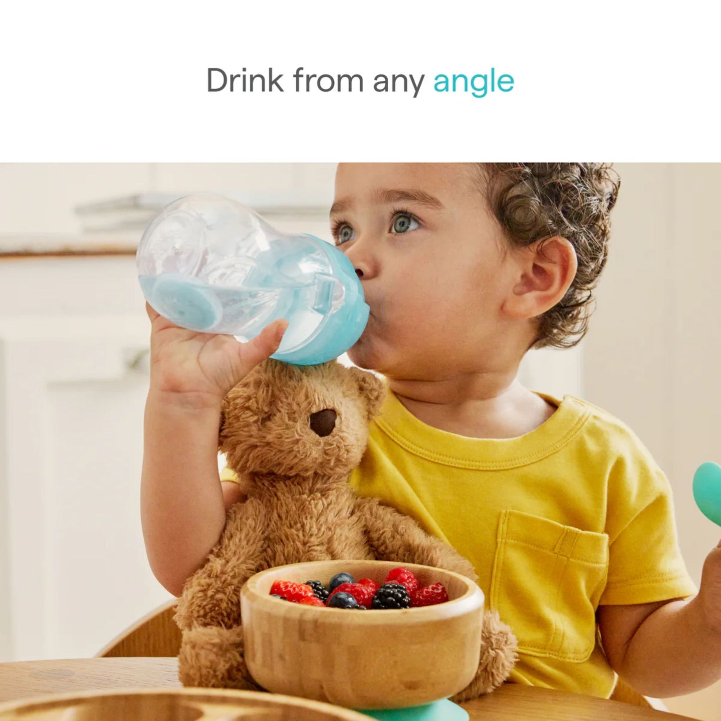 Munchkin Any Angle Click Lock ™ Weighted Straw Cup - 10oz