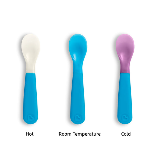 Munchkin ColorReveal ™ Colour Changing Toddler Forks & Spoons
