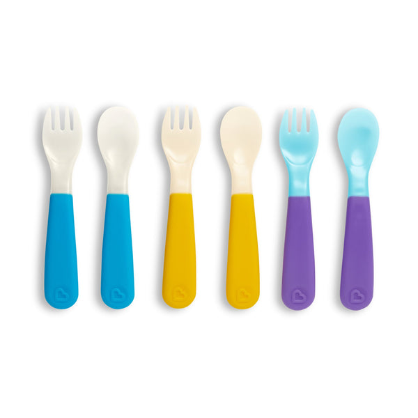 Munchkin ColorReveal ™ Colour Changing Toddler Forks & Spoons