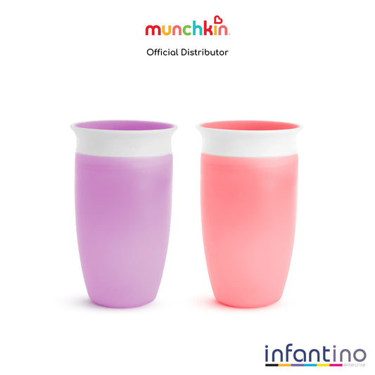 Munchkin Miracle ® 360° Sippy Cup Twin Pack - 10oz