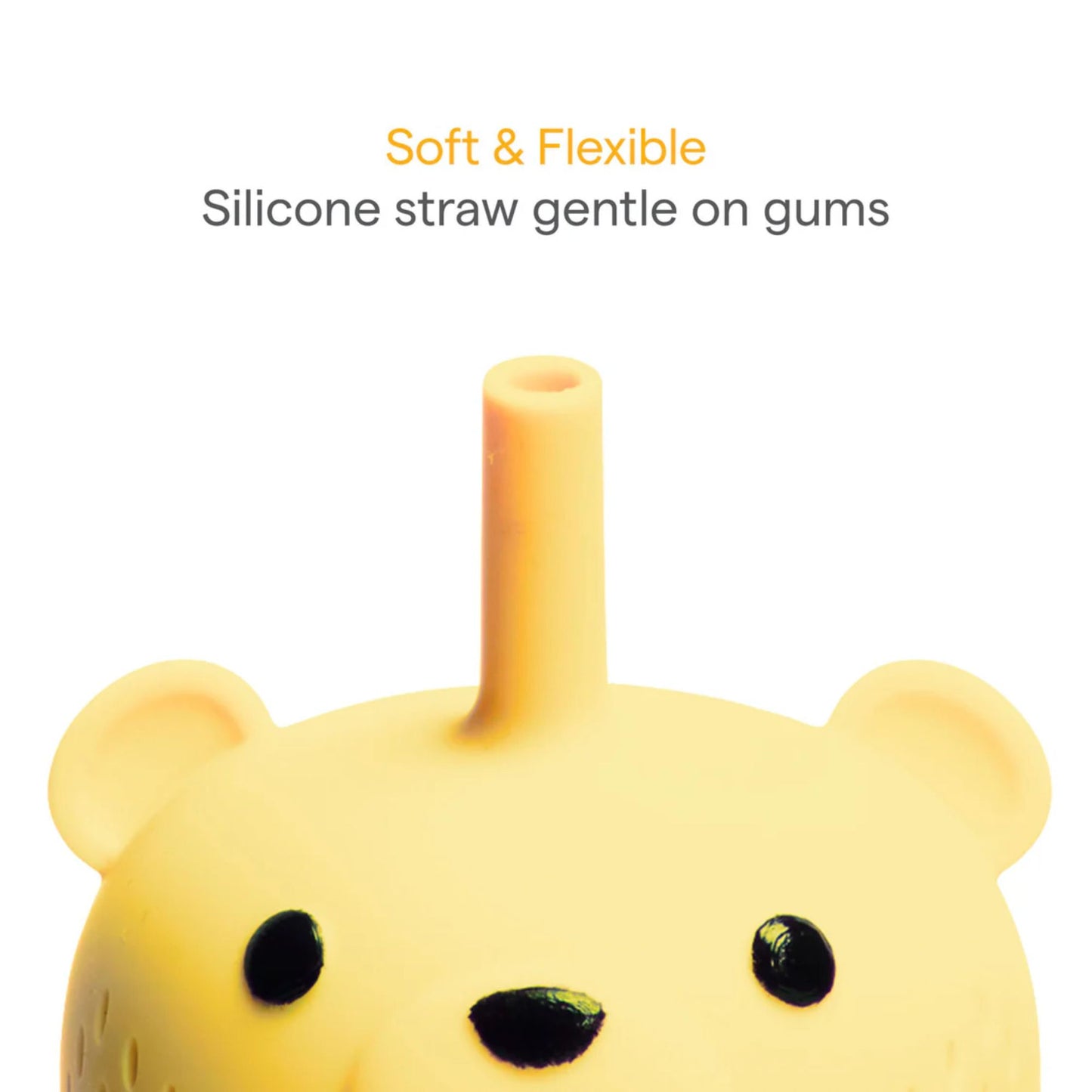Munchkin Bear Gentle ™ Transition First Straw Cup - Infantino