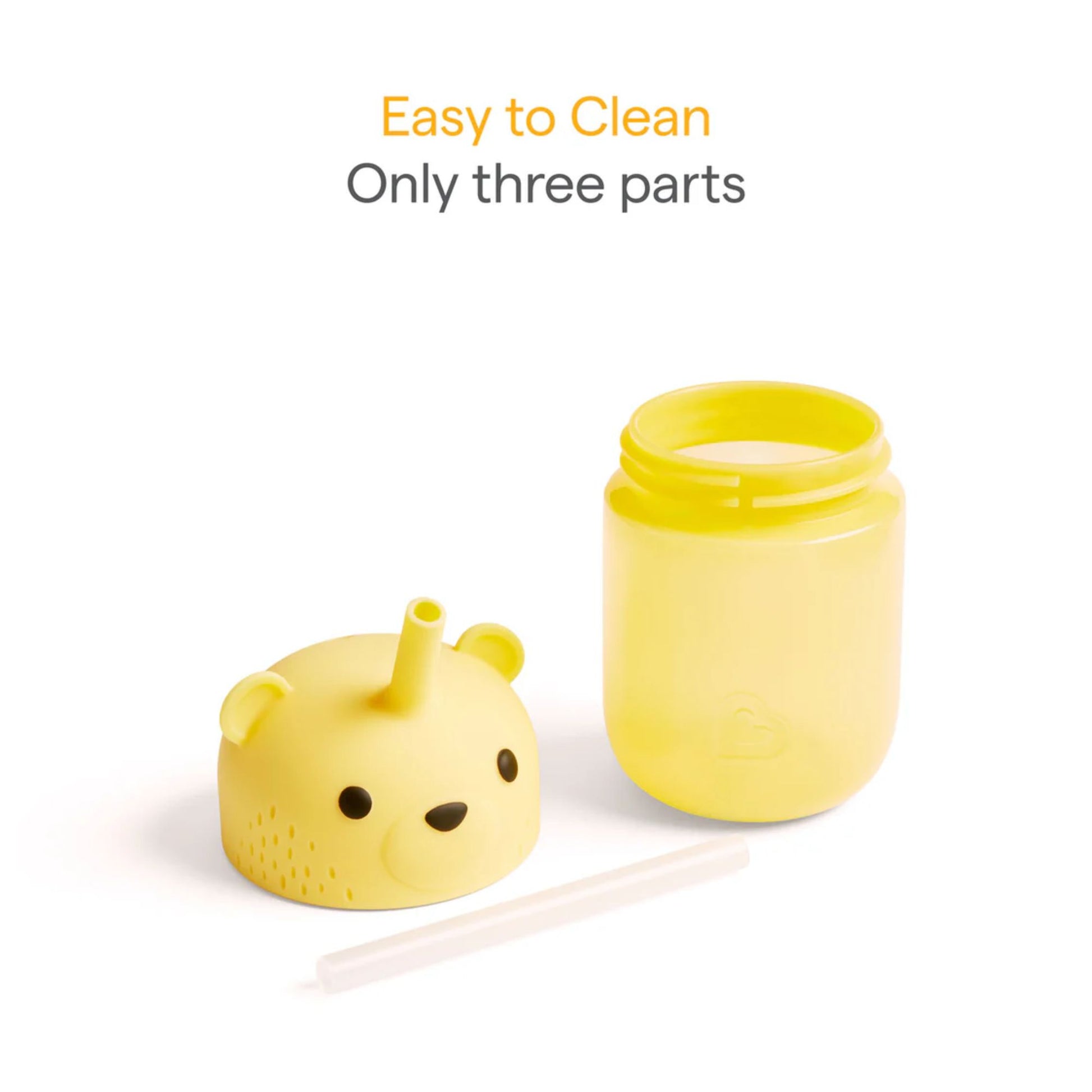 Munchkin Bear Gentle ™ Transition First Straw Cup - Infantino
