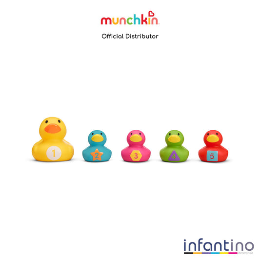 Munchkin Count & Quack Bath Duckies - Infantino