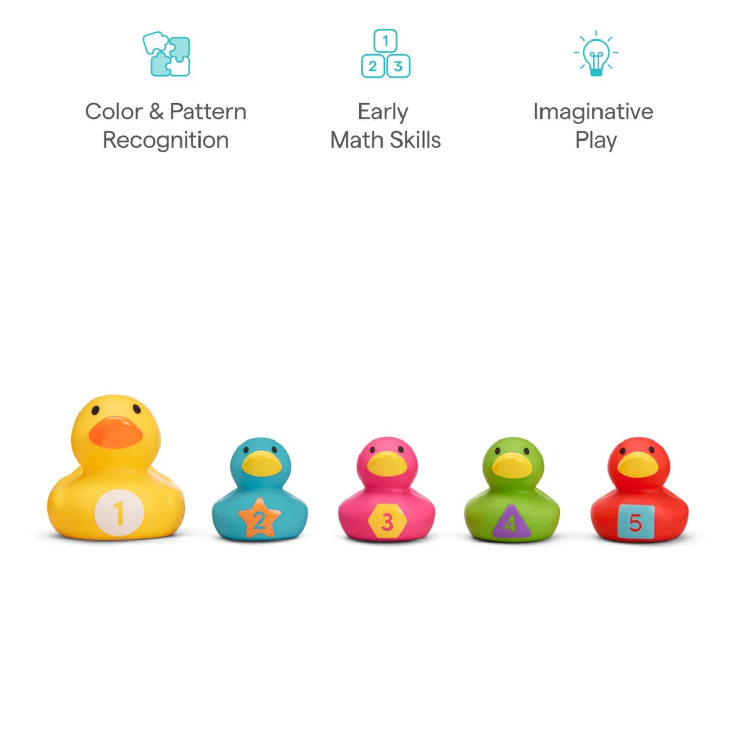 Munchkin Count & Quack Bath Duckies - Infantino