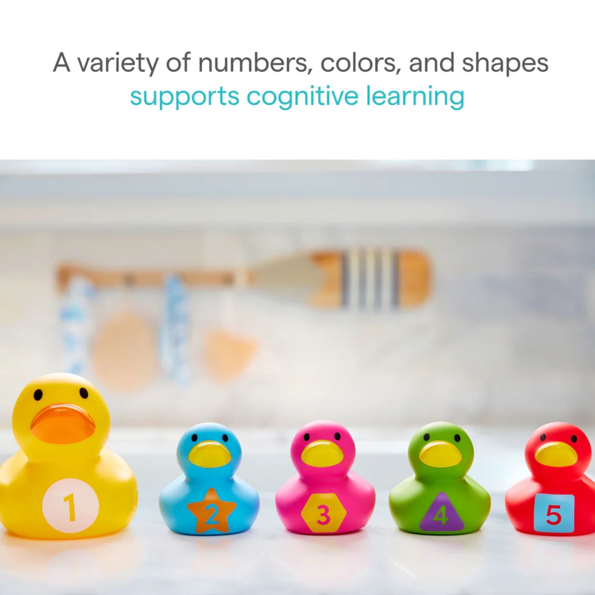 Munchkin Count & Quack Bath Duckies - Infantino