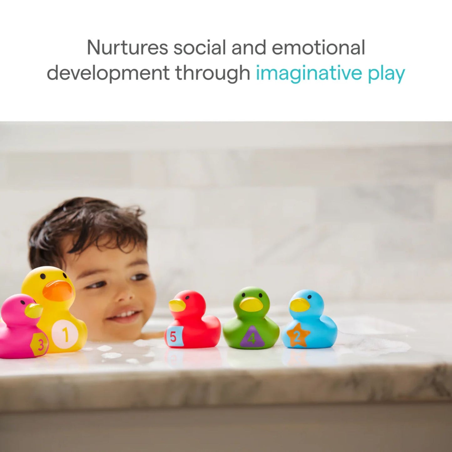 Munchkin Count & Quack Bath Duckies - Infantino