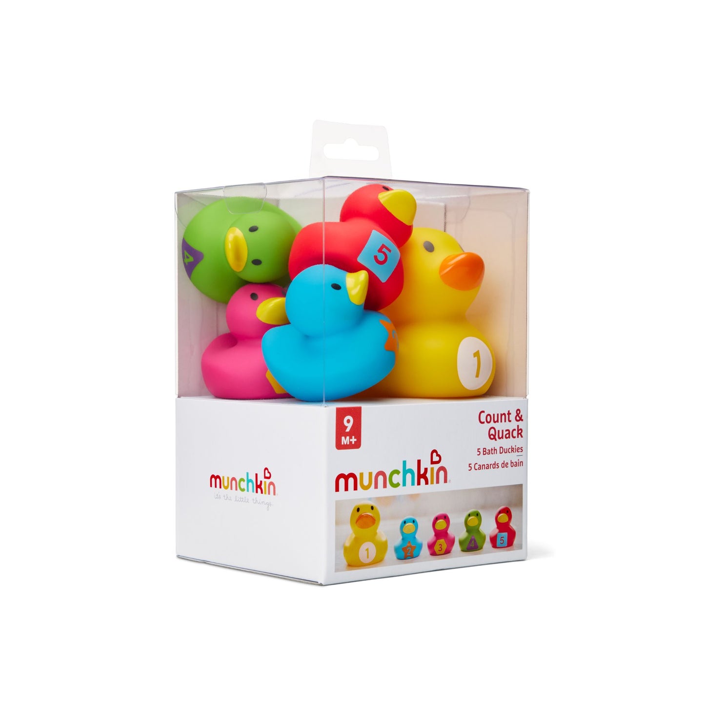 Munchkin Count & Quack Bath Duckies - Infantino