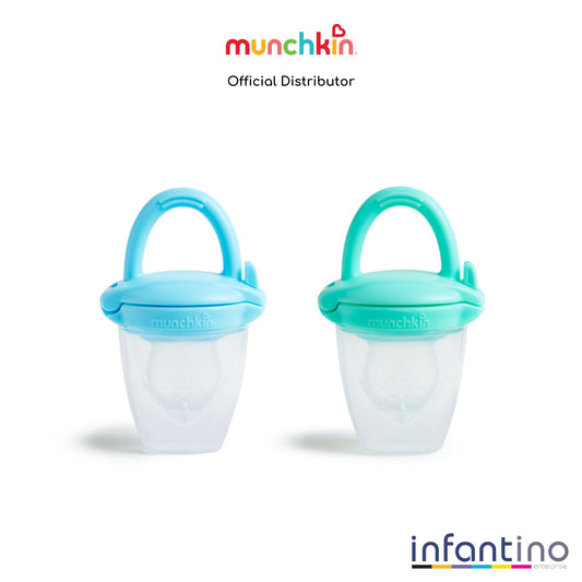 Munchkin Silicone Baby Food Feeder - 2pk