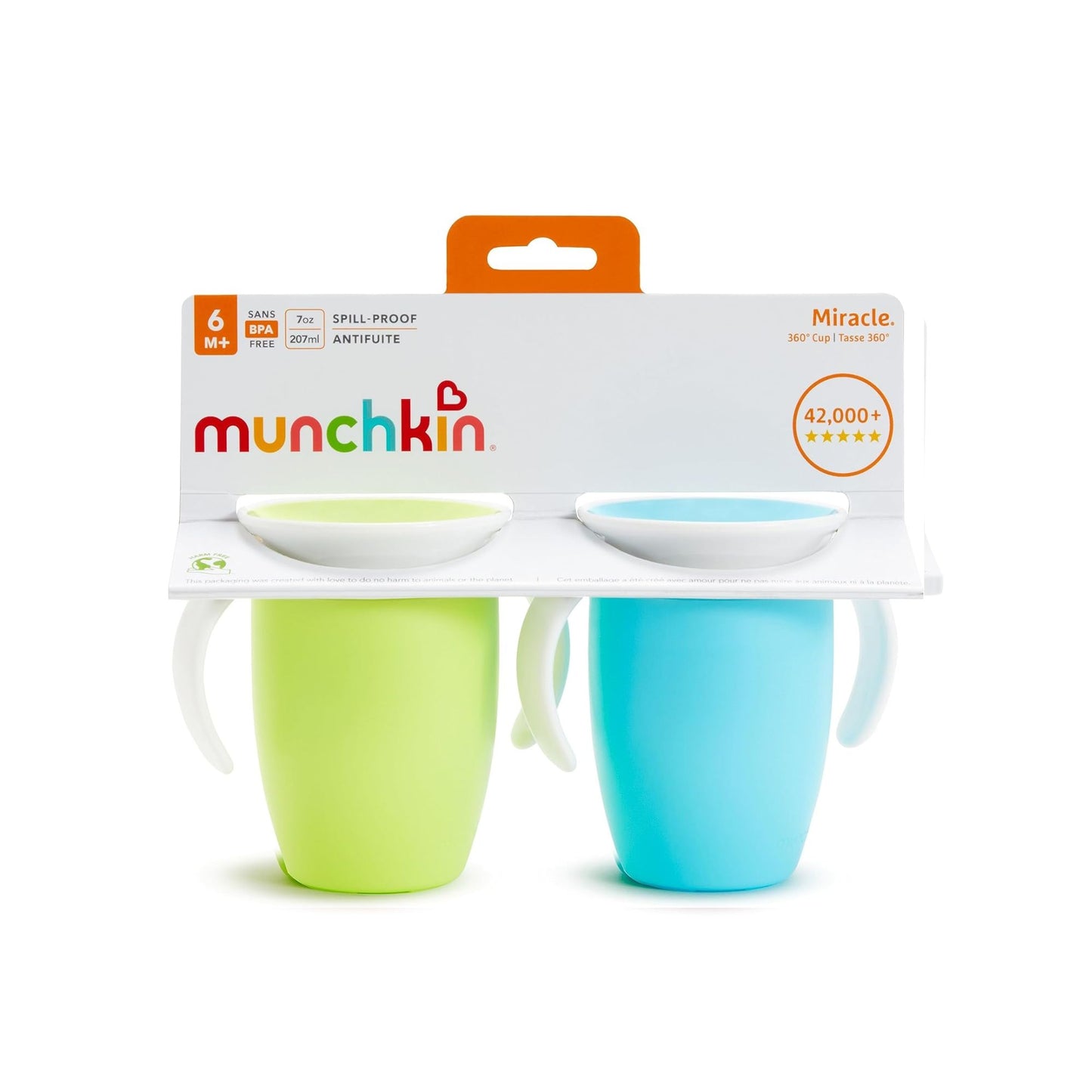 Munchkin Miracle® 360° Trainer Cup Twin Pack - 7oz