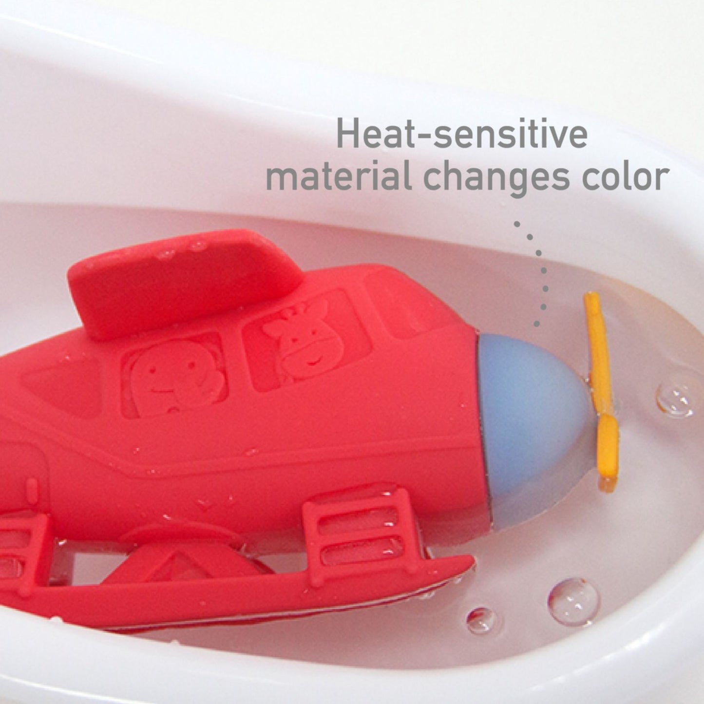 Marcus & Marcus Silicone Bath Toy (Sea Plane)