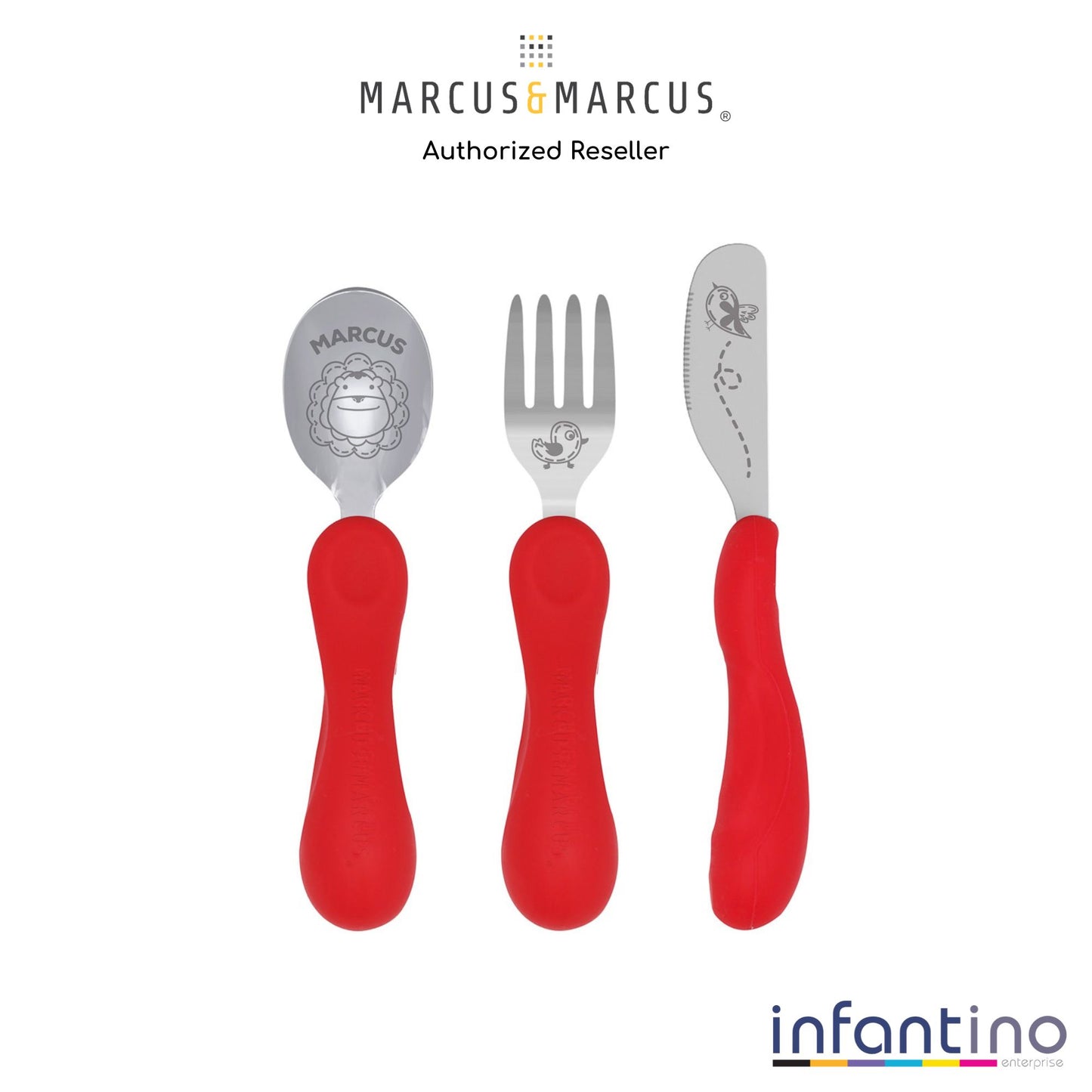 Marcus & Marcus Easy Grip Cutlery Set